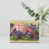 Paaseieren en overvallen feestdagenkaart (Staand voorkant)