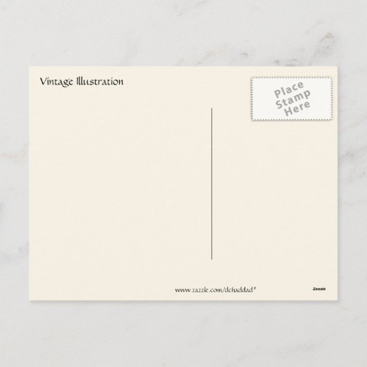 Paaseieren en overvallen feestdagenkaart (Achterkant)