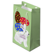 Paaseieren en paaseieren klein cadeauzakje (Achterkant Gekanteld)