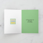 Paaseieren en Wenskaart van de lentevloeren Kaart (Binnen)