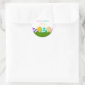 Paaseieren Favor / Cadeau Label Stickers (Tas)