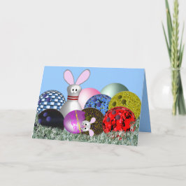 Paaseieren ? feestdagen kaart