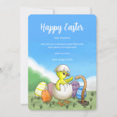 paaseieren feestdagenkaart (Voorkant)