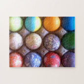 Paaseieren foto puzzel legpuzzel (Horizontaal)