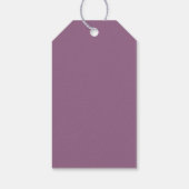 Paaseieren Garland Bunny Konijn gepersonaliseerd Cadeaulabel (Achterkant)