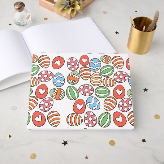 Paaseieren Gastenboek (Voorkant open)