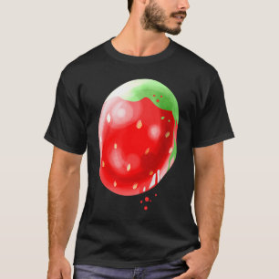 paaseieren, gebilderd als aardbei voor paasmakerij t-shirt