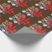 Paaseieren gepatterd cadeaupapier (Hoek)