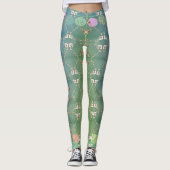 Paaseieren - grijze Leggings (Voorkant)