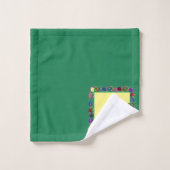 Paaseieren Groen Bad Handdoek (Wasdoekje)