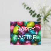 Paaseieren Happy Easter Greeting Feestdagenkaart (Staand voorkant)