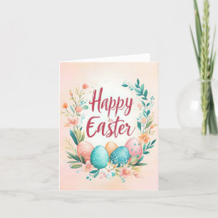 Paaseieren Hunt Bloemen Vakantie Kaarten
