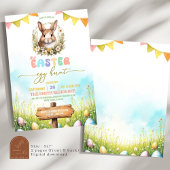 Paaseieren Hunt Brunch Party Kaart