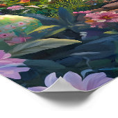 Paaseieren Hunt Bunny Poster (Hoek)