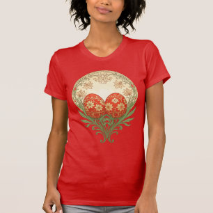 Paaseieren in Art Nouveau-stijl met Perzisch ontwe T-shirt