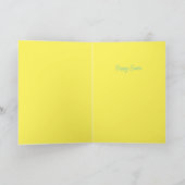 Paaseieren in pastelkleuren feestdagen kaart (Binnen)