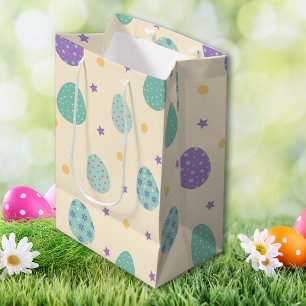 Paaseieren in pastelkleuren medium cadeauzakje