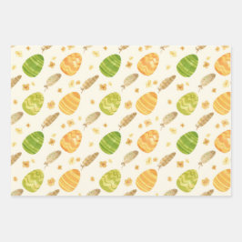 Paaseieren inpakpapier – Feestelijk Vel