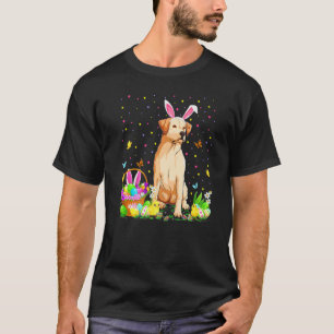 Paaseieren Jachtende Labrador Retriever Hond Pasen T-shirt