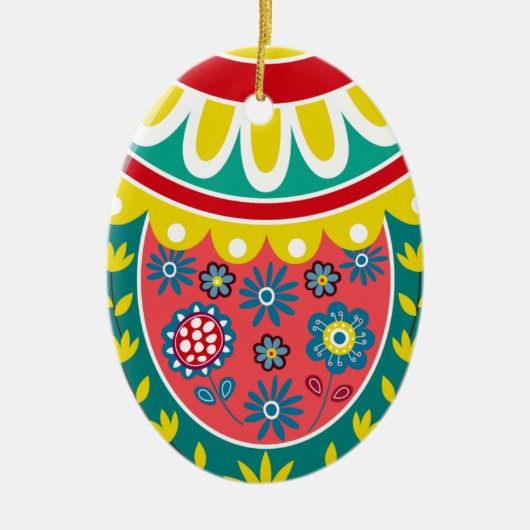 Paaseieren Keramisch Ornament (Voorkant)