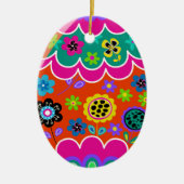 Paaseieren Keramisch Ornament (Voorkant)