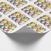 Paaseieren Kinderen Cadeaupapier (Hoek)