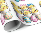 Paaseieren Kinderen Cadeaupapier (Rol Hoek)
