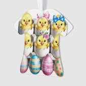 Paaseieren Kinderen Ornament (voorkant)