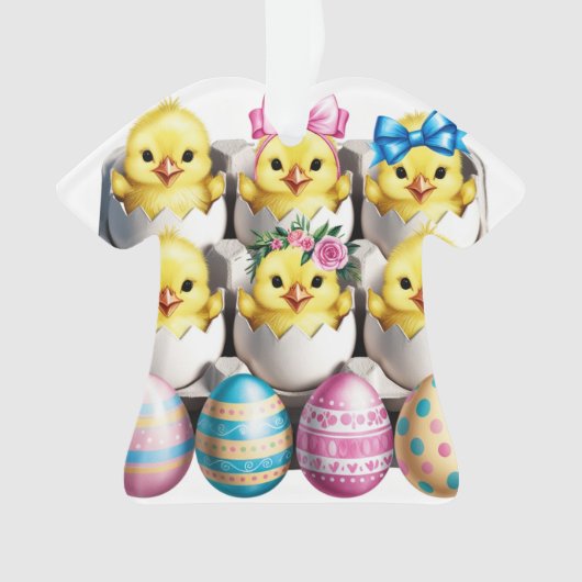 Paaseieren Kinderen Ornament (voorkant)