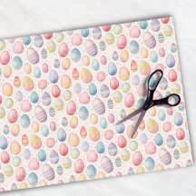 Paaseieren Kleurrijk Waterverf Patroon