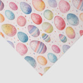 Paaseieren Kleurrijk Waterverf Patroon Tissuepapier (Detail)