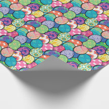 Paaseieren Kleurrijke patronen