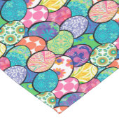 Paaseieren Kleurrijke patronen Korte Tafelloper (Hoek)