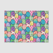 Paaseieren Kleurrijke patronen