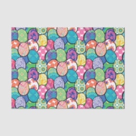 Paaseieren Kleurrijke patronen Tissuepapier