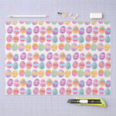 Paaseieren Kleurrijke Patroon Waterverf Tissuepapier (Craft)