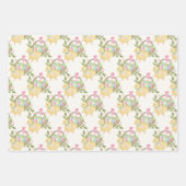 Paaseieren koken kippen inpakpapier vel (Voorkant)