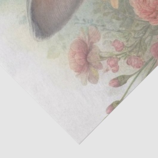 Paaseieren Konijn en Vlinder Tissuepapier (Detail)