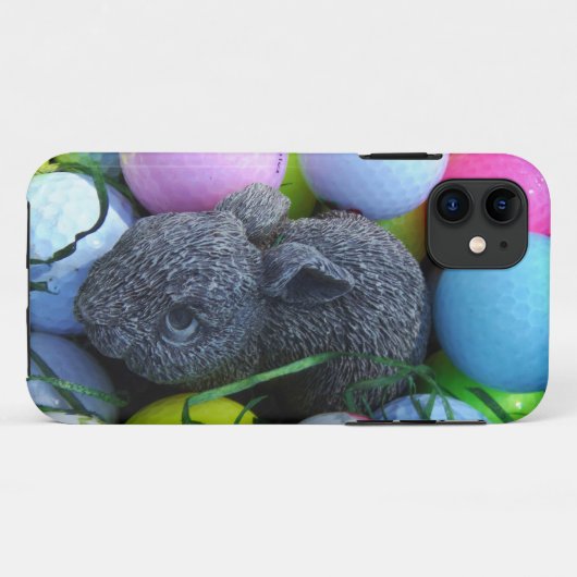 Paaseieren, konijnenGolfballen Case-Mate iPhone Case (Achterkant (horizontaal))