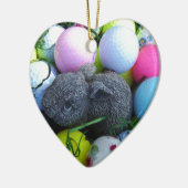 Paaseieren, konijnenGolfballen Keramisch Ornament (Links)