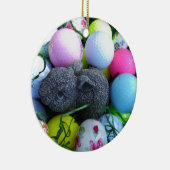 Paaseieren, konijnenGolfballen Keramisch Ornament (Rechts)