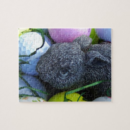 Paaseieren, konijnenGolfballen Legpuzzel (Horizontaal)