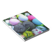 Paaseieren, konijnenGolfballen Notitieblok (Schuin)