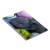 Paaseieren, konijnenGolfballen Notitieboek (Rechterzijde)