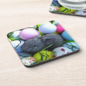 Paaseieren, konijnenGolfballen Onderzetter (Linkerzijde)