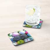 Paaseieren, konijnenGolfballen Onderzetter (Rechterzijde)