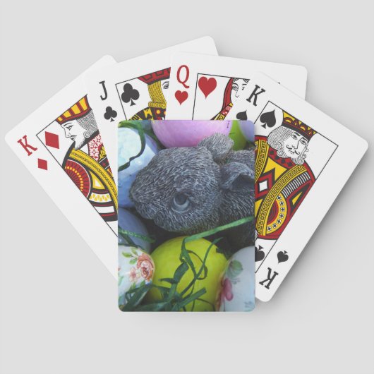 Paaseieren, konijnenGolfballen Speelkaarten (Achterkant)