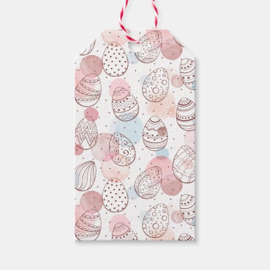 Paaseieren - Labels voor cadeautjes Cadeaulabel (Voorkant)