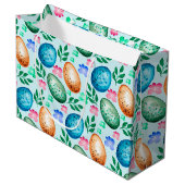 Paaseieren Large Cadeautasje (Voorkant Gekanteld)