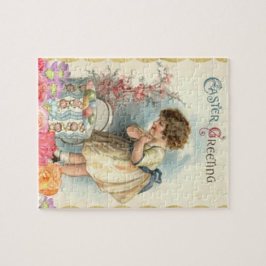  paaseieren legpuzzel (Horizontaal)